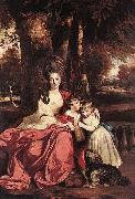 Sir Joshua Reynolds, Lady Elizabeth Delme and her Children